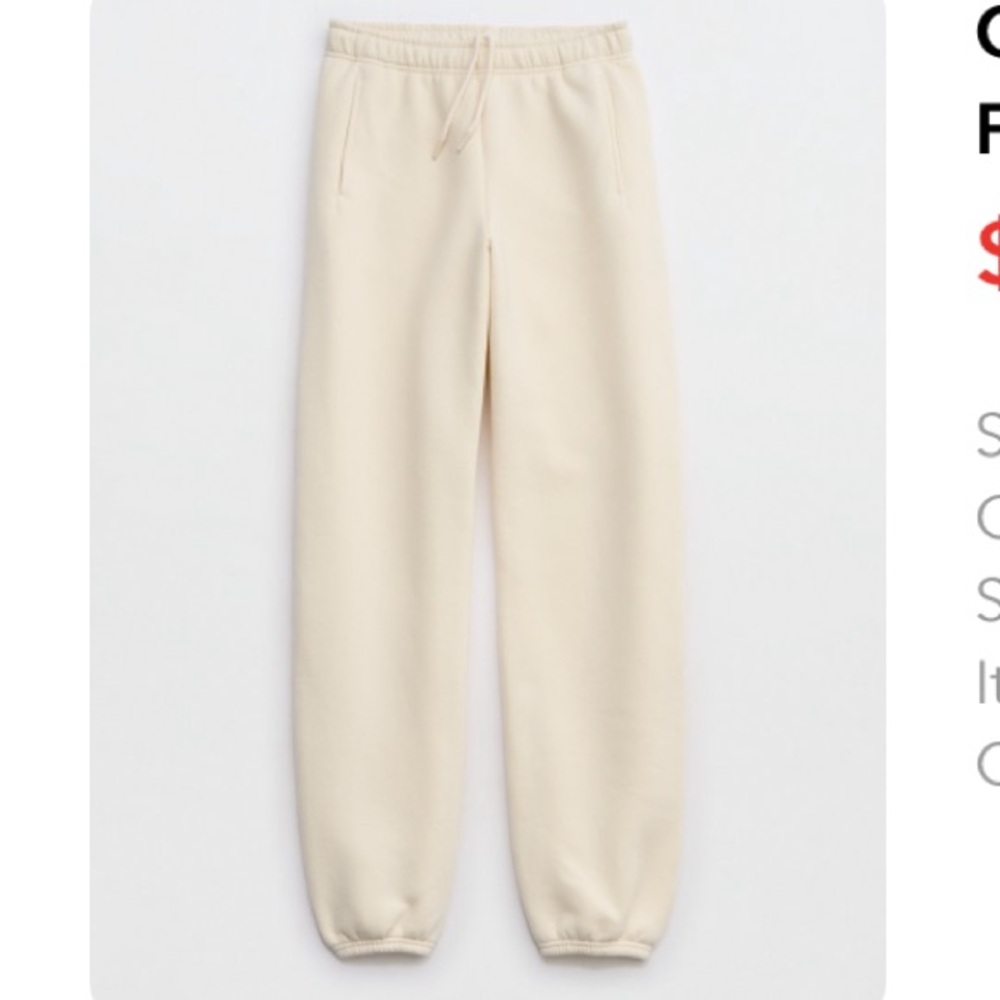 Offline aerie cloud fleece sweat pants